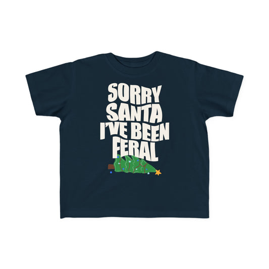 Sorry Santa Toddler Tee